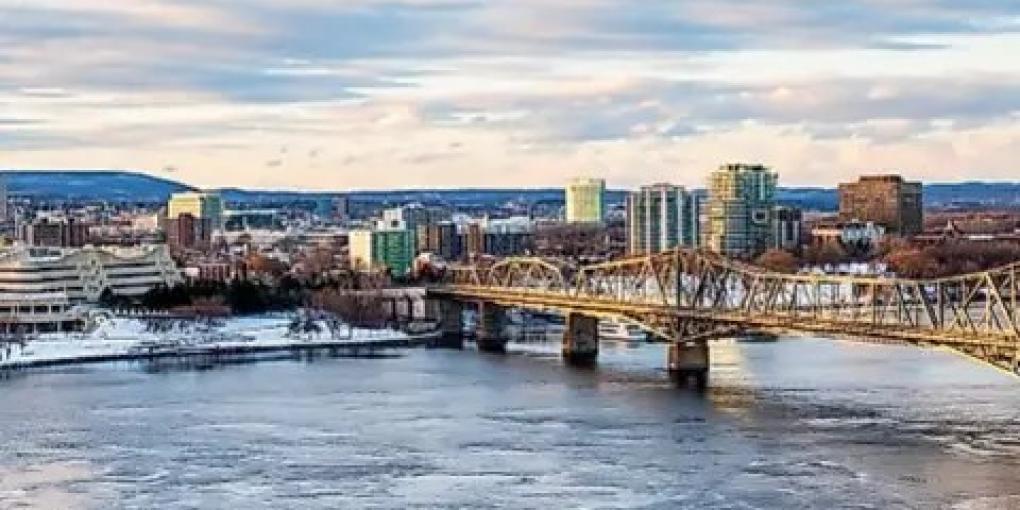 Gatineau Quebec Canada skyline