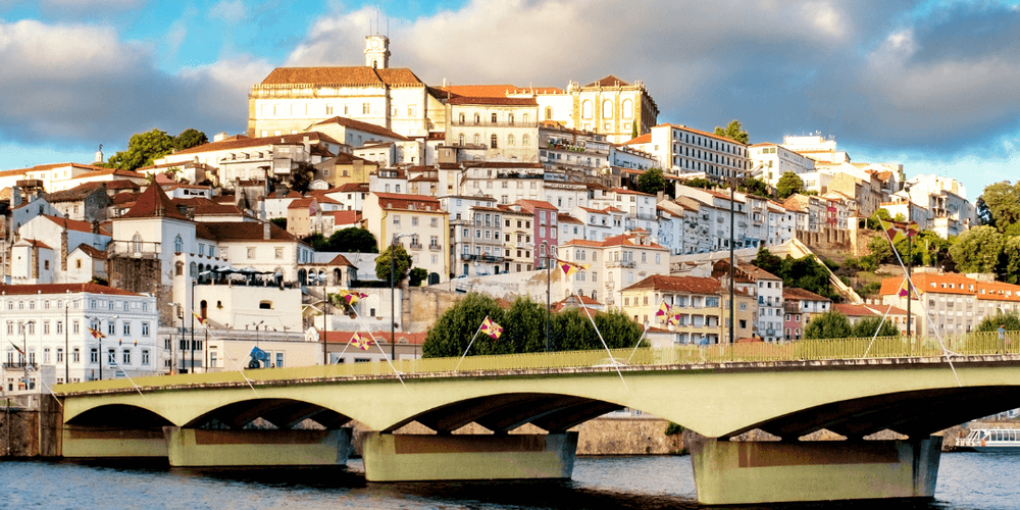 Coimbra Portugal skyline