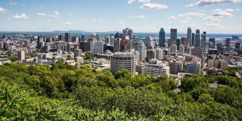 Montreal Canada skyline