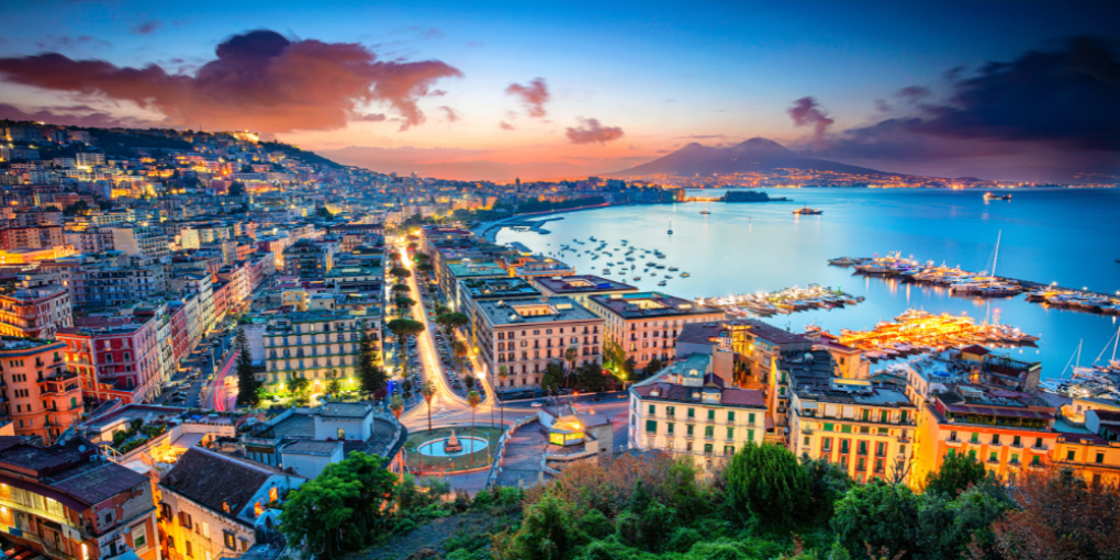 Naples Italy Skyline