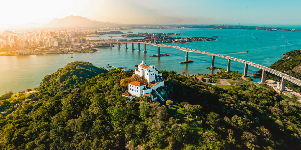 Vitoria, Brazil skyline