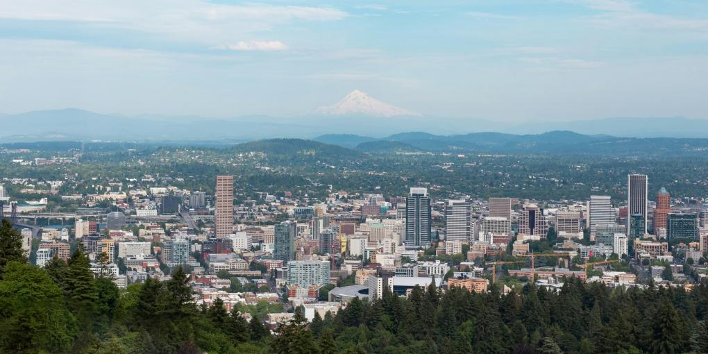 Portland Oregon skyline