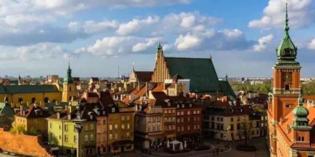 Warsaw Poland skyline