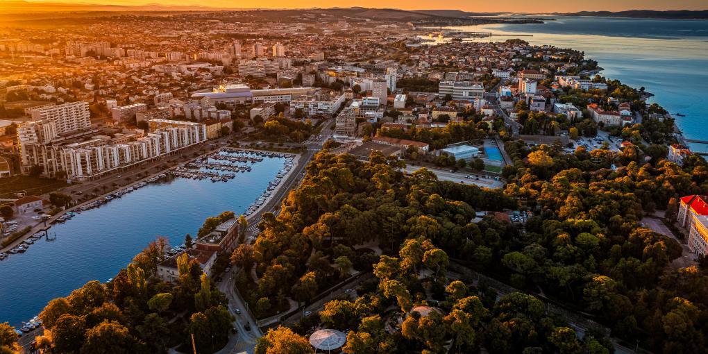Zadar, Croatia skyline