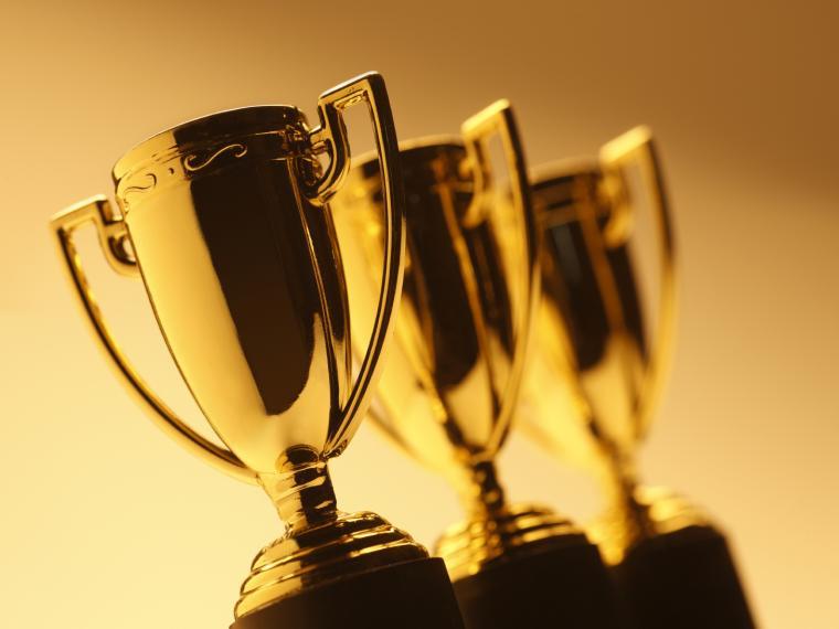 Award trophies image